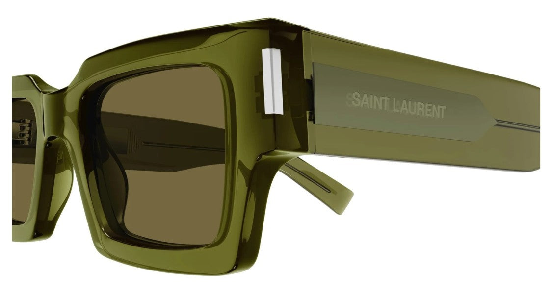 Saint Laurent Sunglasses Saint Laurent Sl 572 005 Green Green Brown 50/22/145