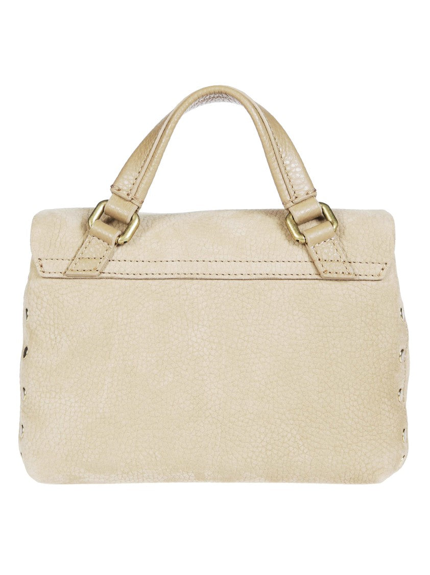 Zanellato Postina Jones Nabuk Baby Pebbled Leather Handbag