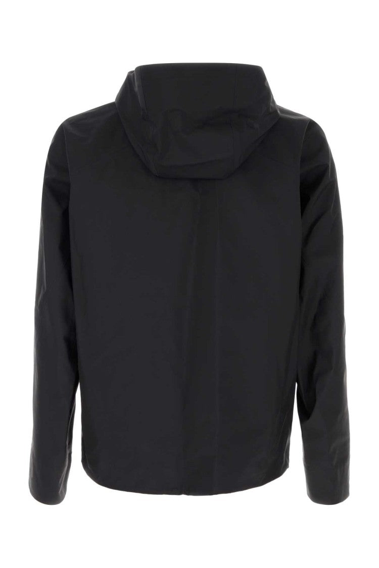 Veilance Black Nylon Arris Windbreaker