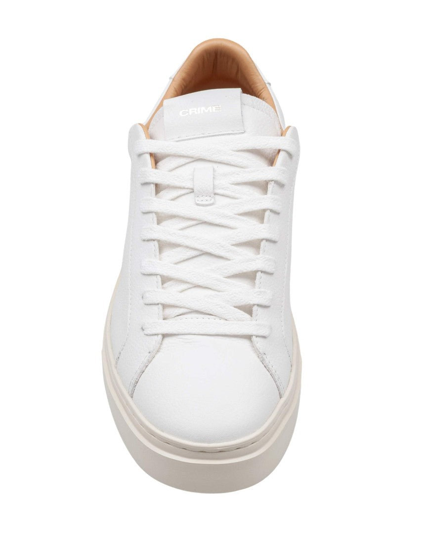 Crime London Crime Sneakers Extralight In Pelle Colore Bianco