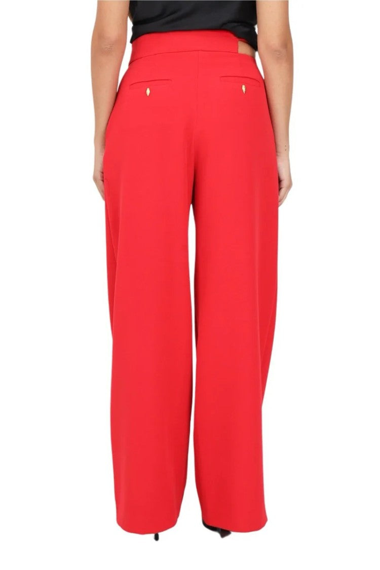 Just Cavalli High-Waisted Trousers - Yellow