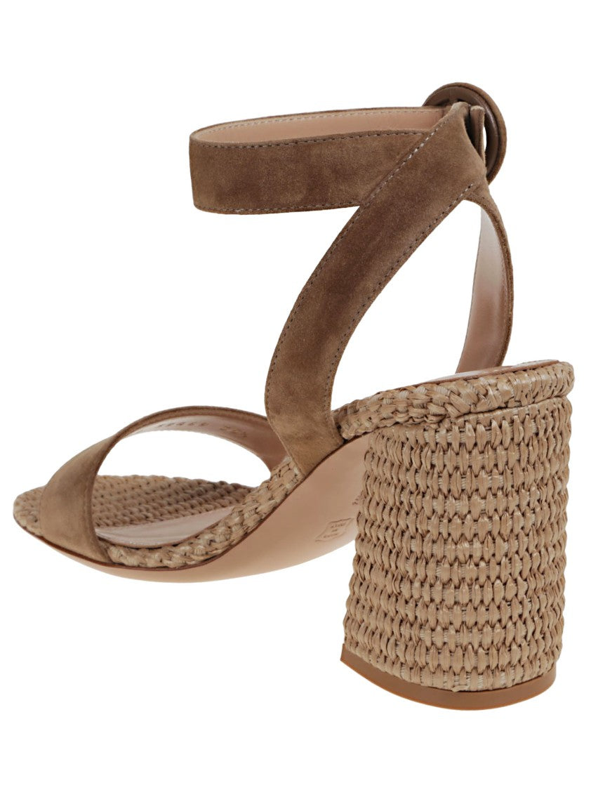Gianvito Rossi Suede Sandal
