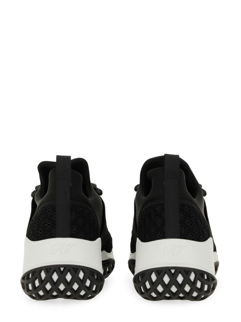 Roger Vivier Viv Run Slip-On Crystal Accents Sneakers