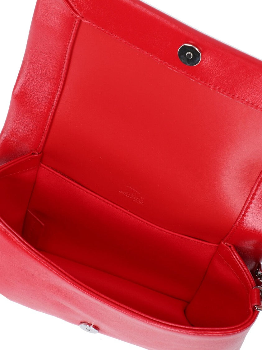 Christian Louboutin "Loubi54" Shoulder Bag – Red