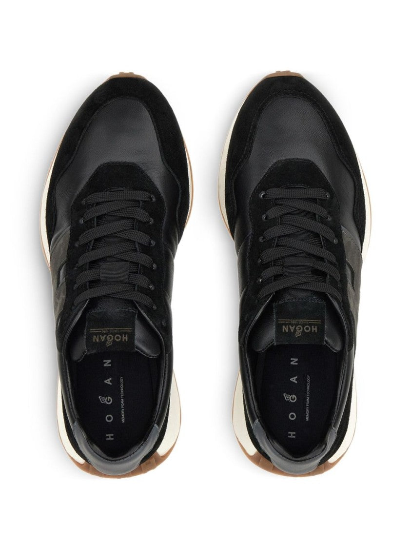 Hogan Logo-Embellished Sneakers With Lace-Up Fastening