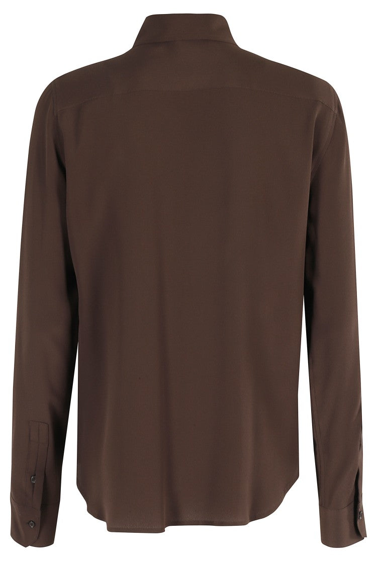 Seventy Brown Shirt With Regular Collar