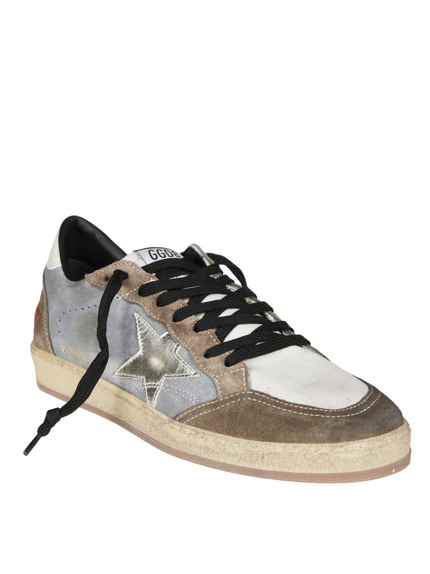 Golden Goose Ballstar Nabuck Upper Suede Sneakers