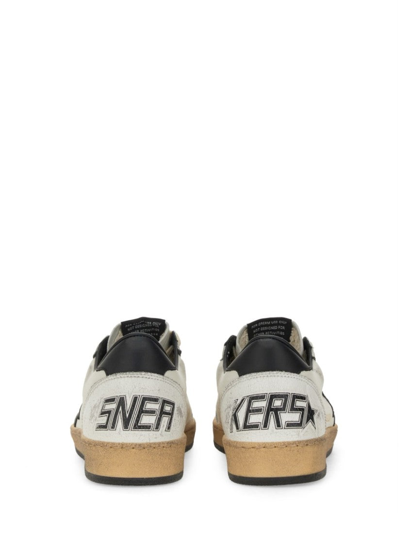 Golden Goose Sneakers Ball Star With Distressed Goat Leather