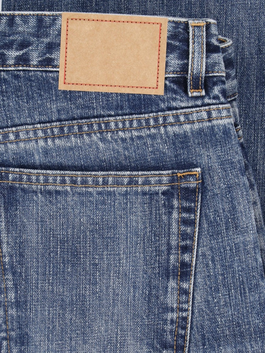 Jeanerica Straight-Leg Jeans With Classic Five-Pocket Design