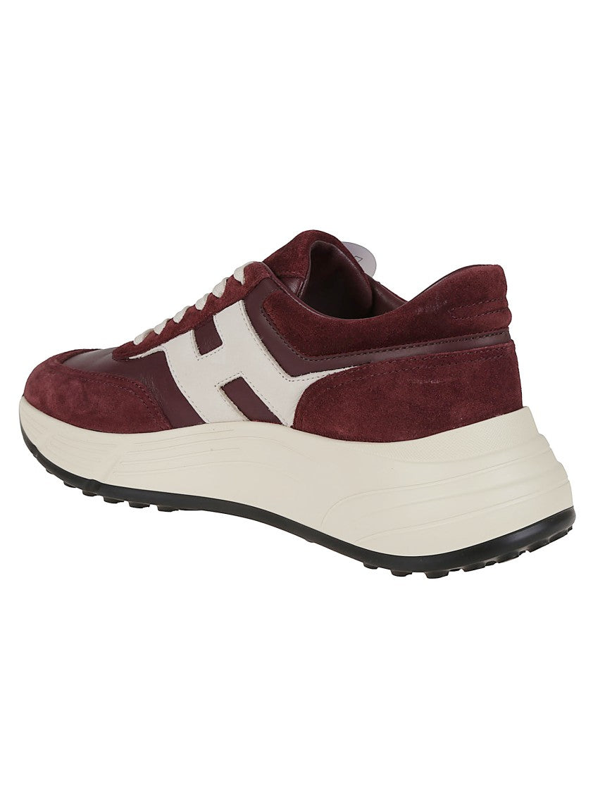 Hogan Suede And Technical Fabric Hyperlight Sneakers