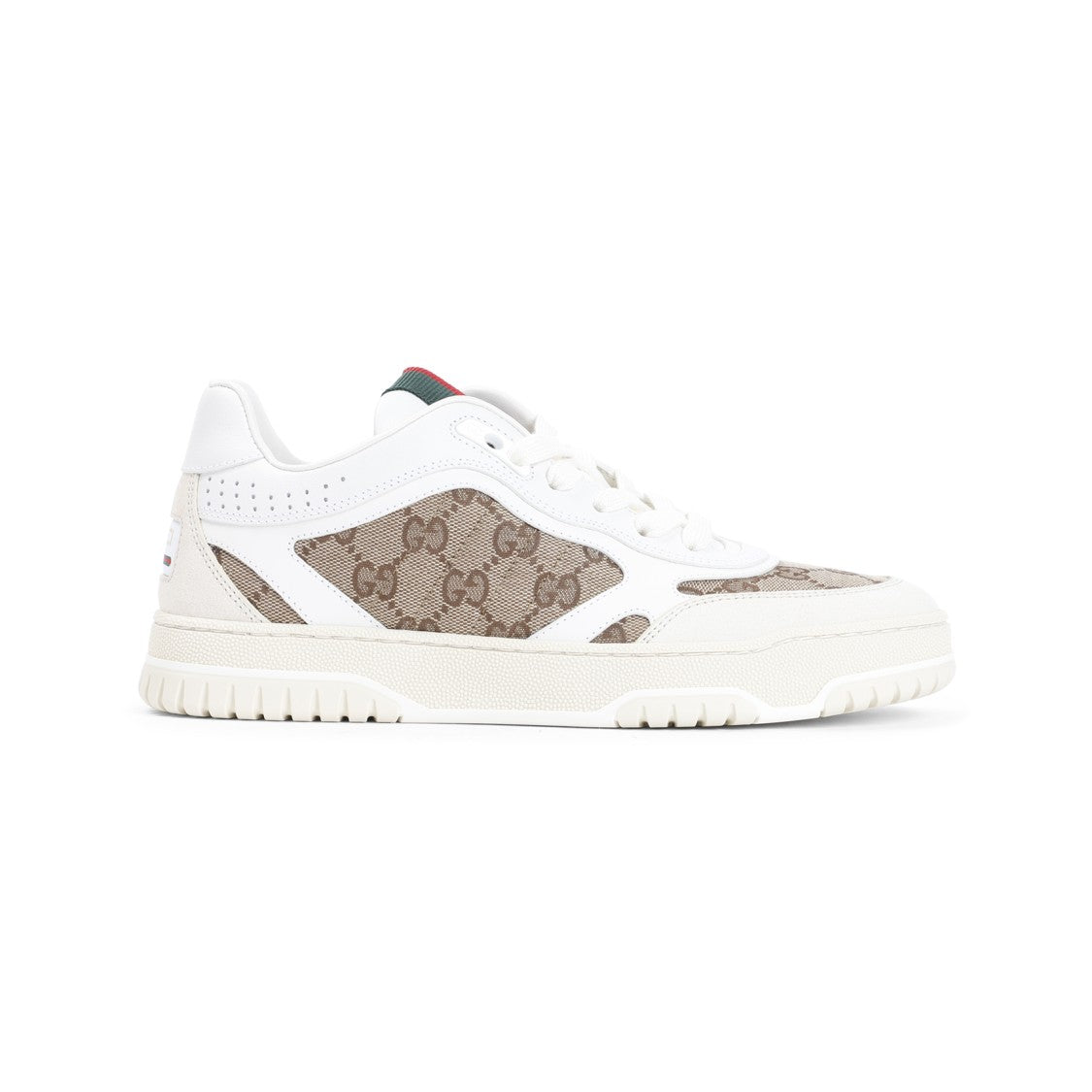 Gucci Re-Web Trainer In Original Gg Canvas