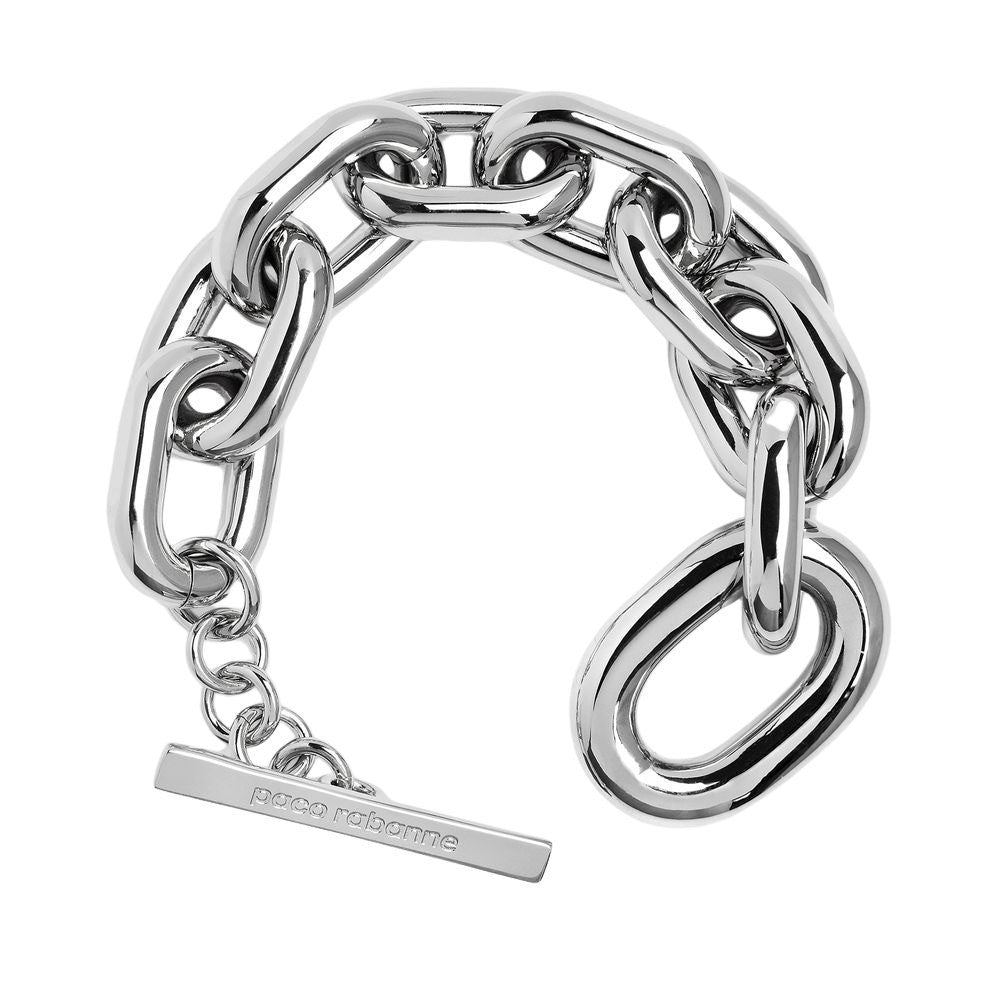 Rabanne Xl Link Brac Bracelet Silver - Metal