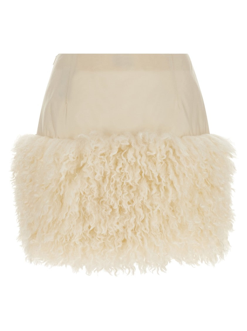 Moncler Teddy Insert Skirt