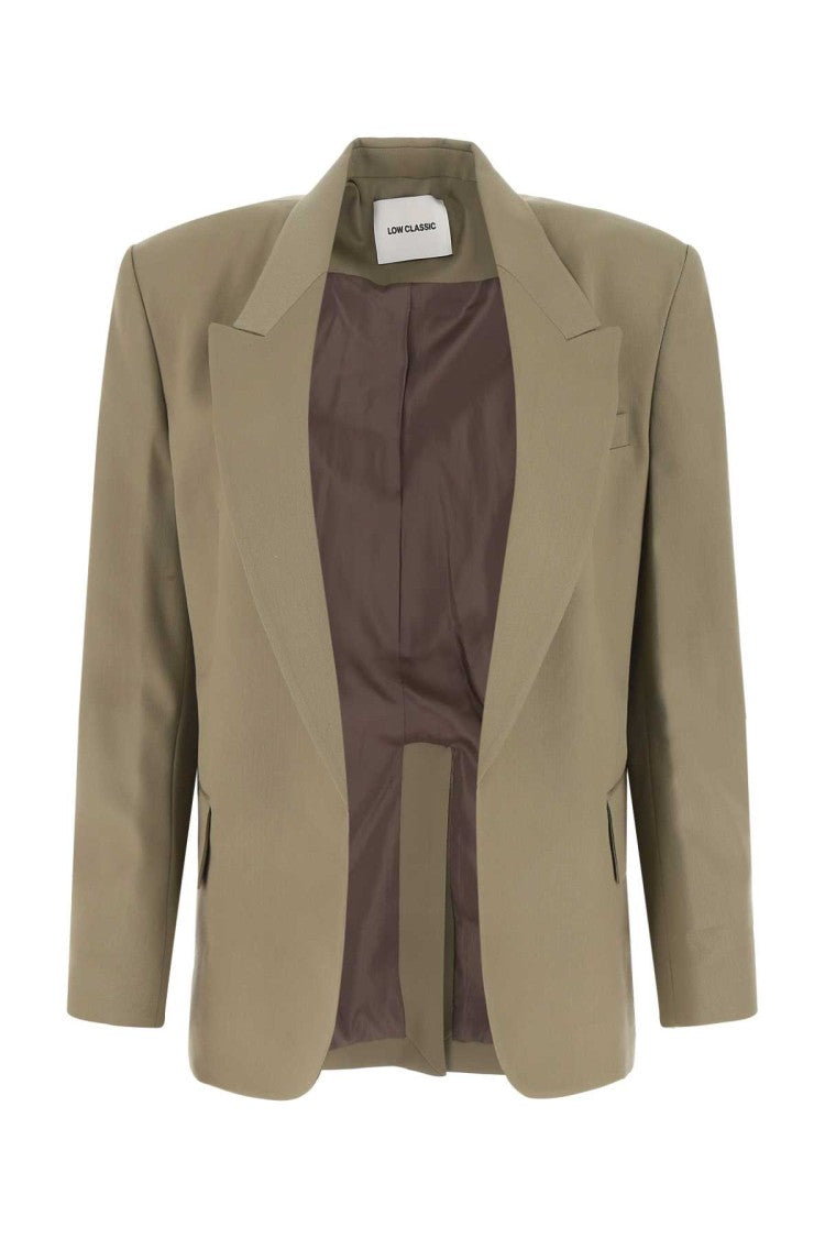 Low Classic Dove Grey Wool Blazer