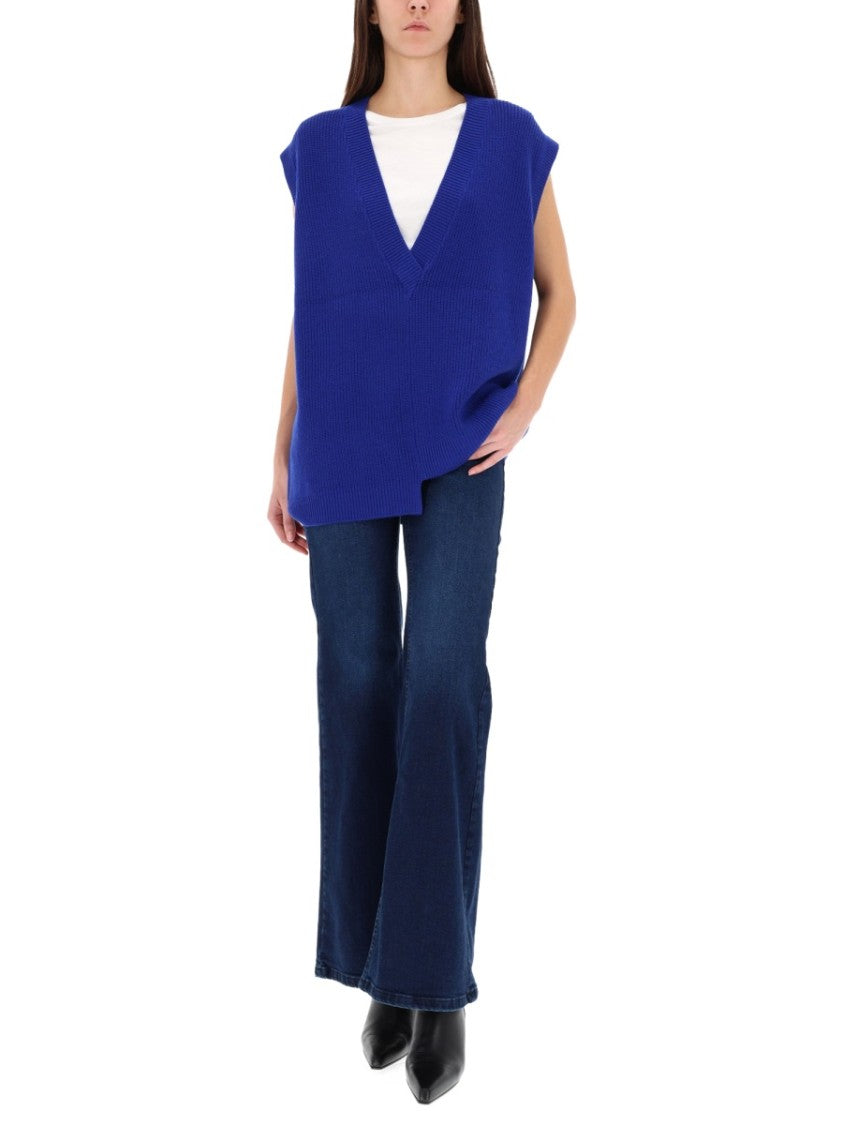 Lois High-Waisted Flared Jeans With Classic Five-Pocket Styling