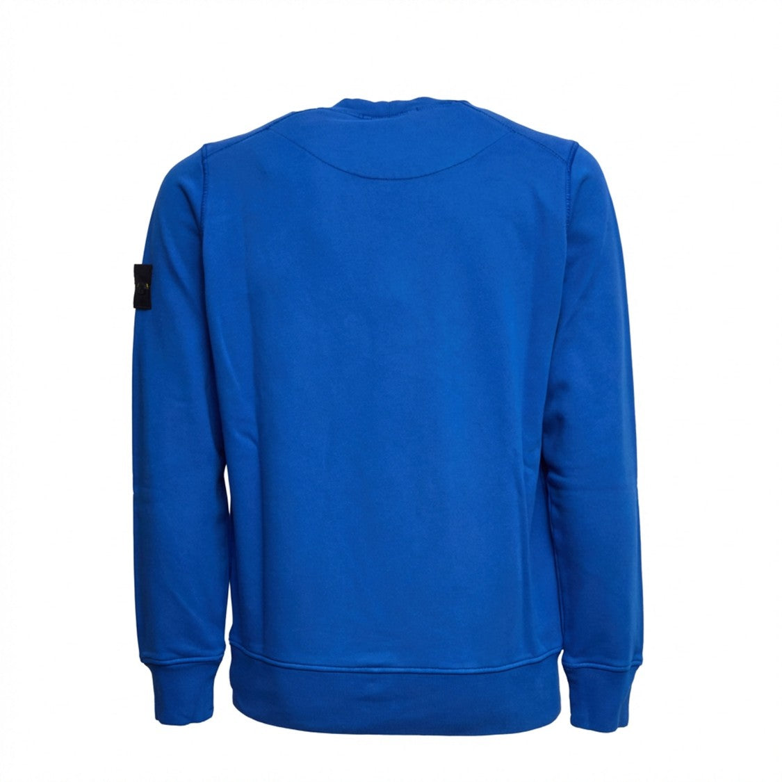 Stone Island Organic Cotton Fleece Crewneck Sweatshirt