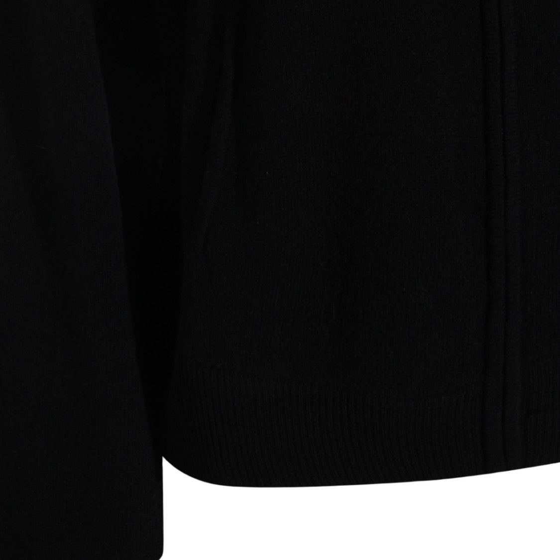 Allude Zip-Up Hoodie Sweater With Relaxed Fit