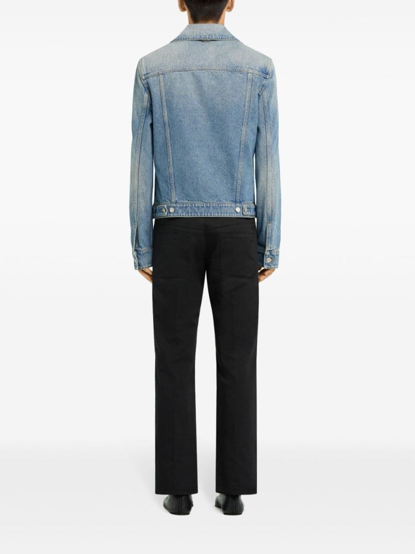 Courrèges Classic Blue Denim Jacket