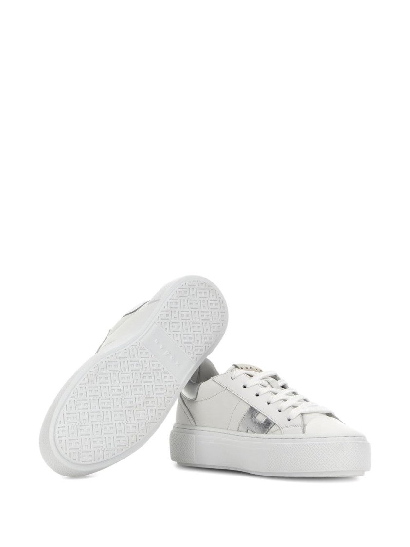 Hogan Low-Top Sneakers With Silver Accents