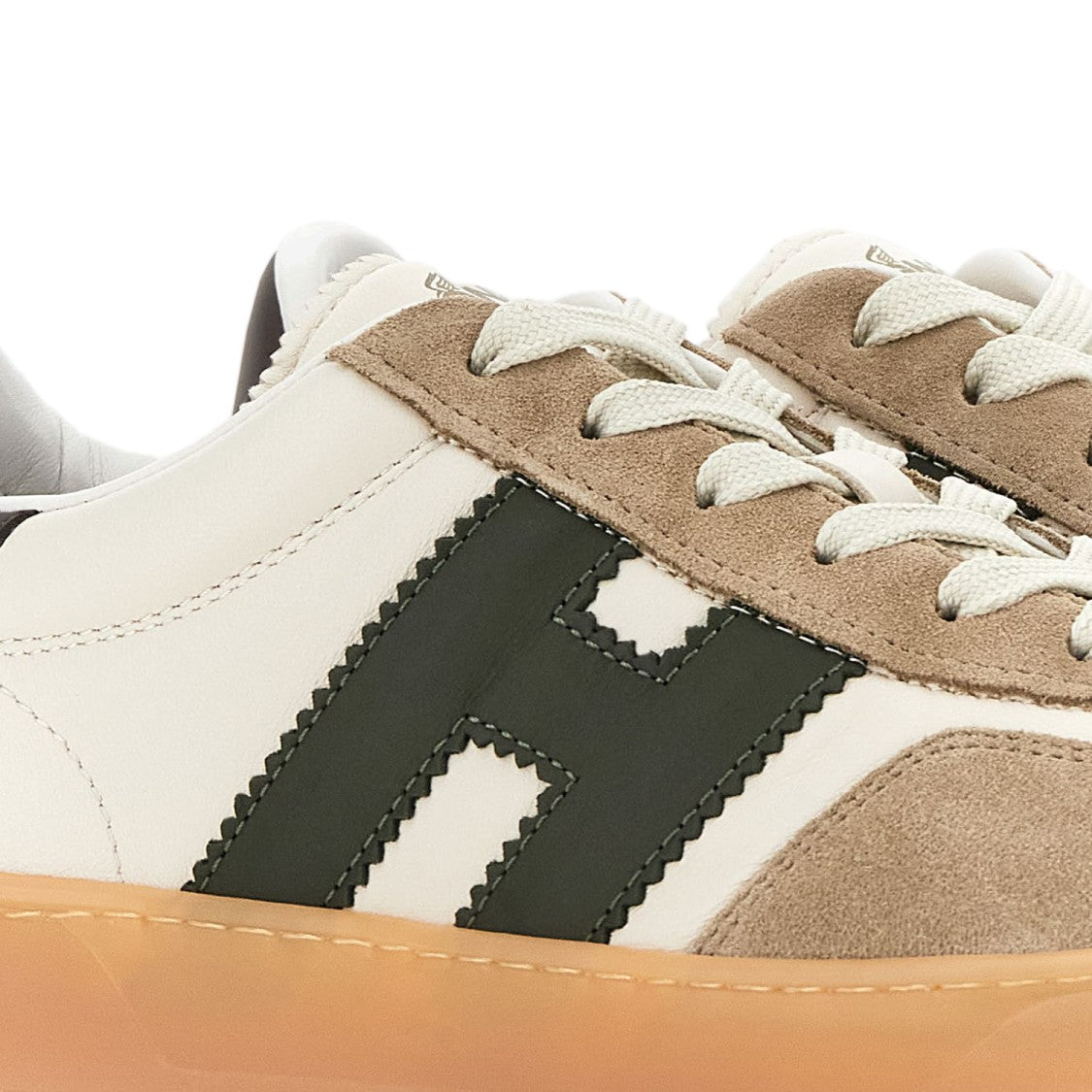 Hogan Leather Memory Foam Sneakers