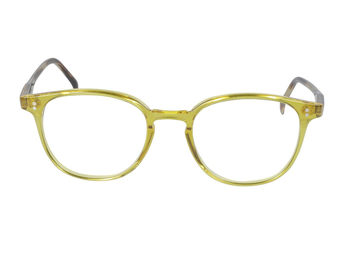 Kador Jolly Light-49/K Translucent Yellow Tortoiseshell Eyeglasses