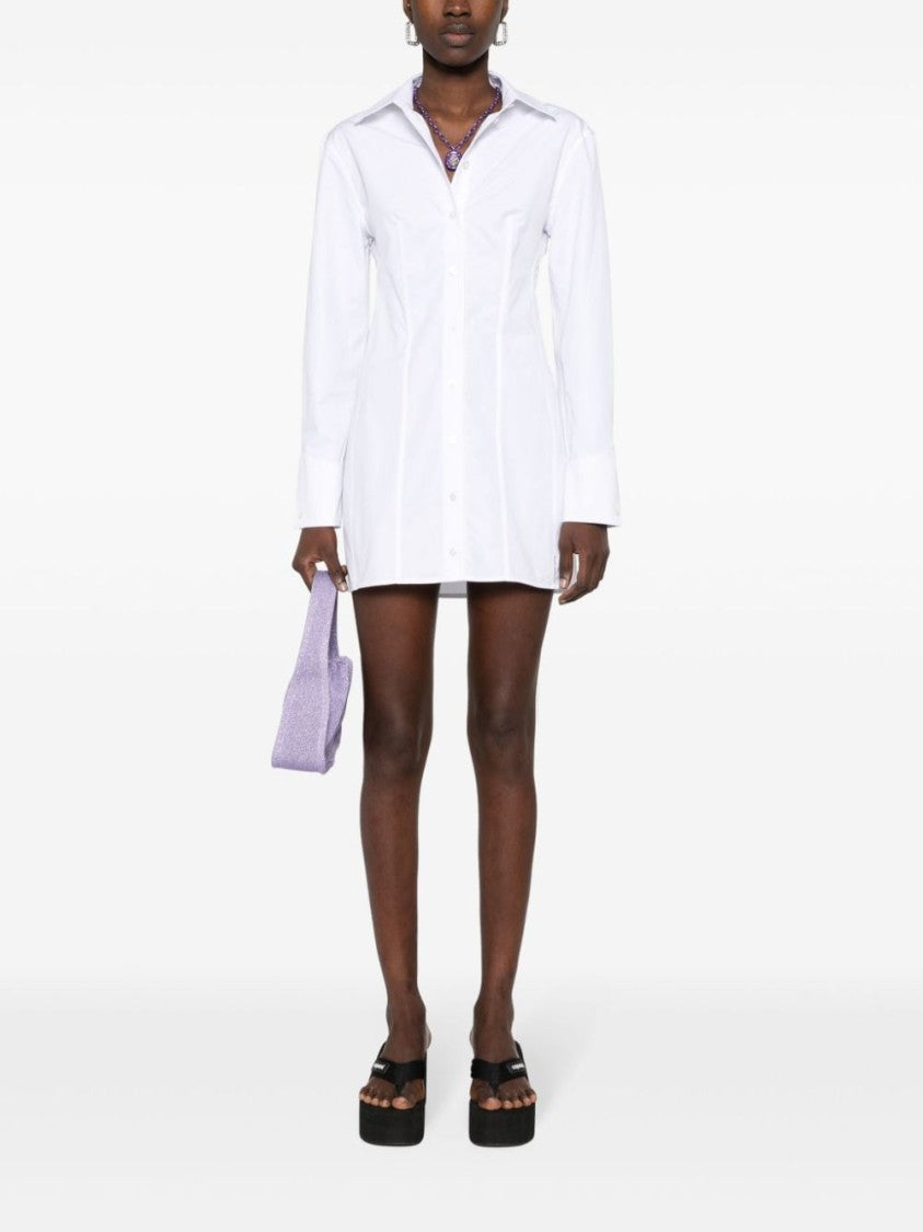 Alexander Wang White Shirt Dress With Tailored Fit