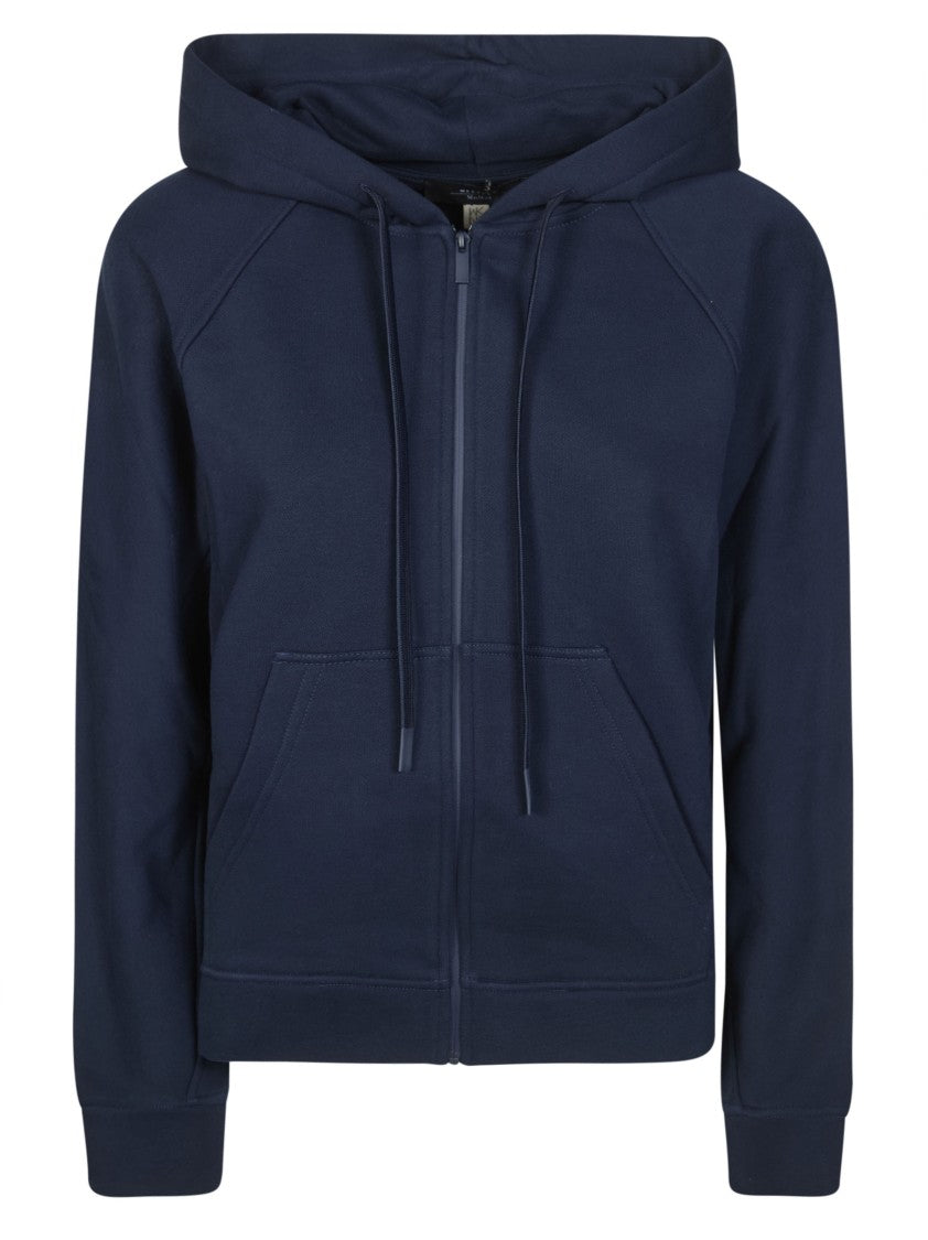 Max Mara Navy Nuvole Raglan Sleeve Hoodie