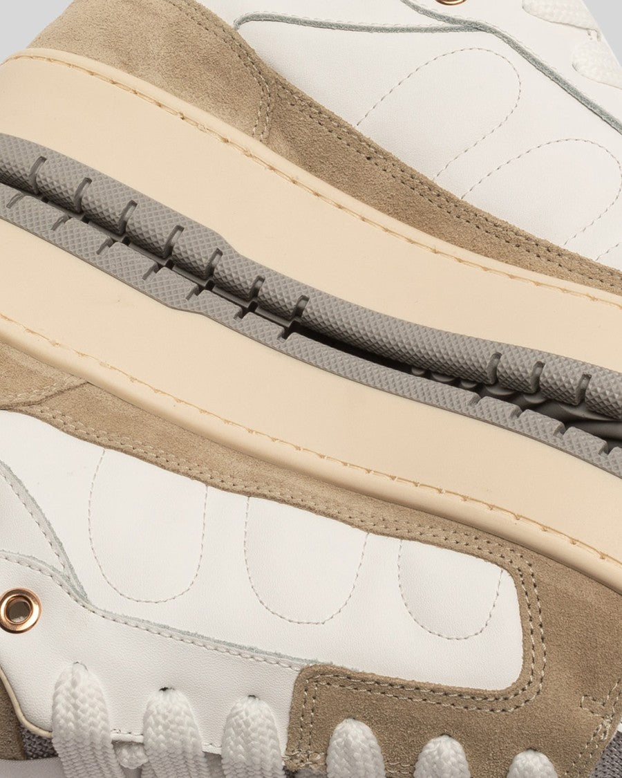 Santha 2 Leather Beige Sneakers