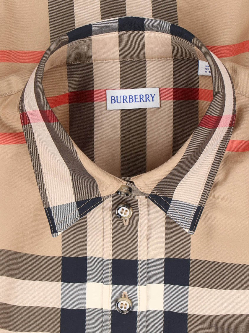 Burberry Structured Beige Shirt