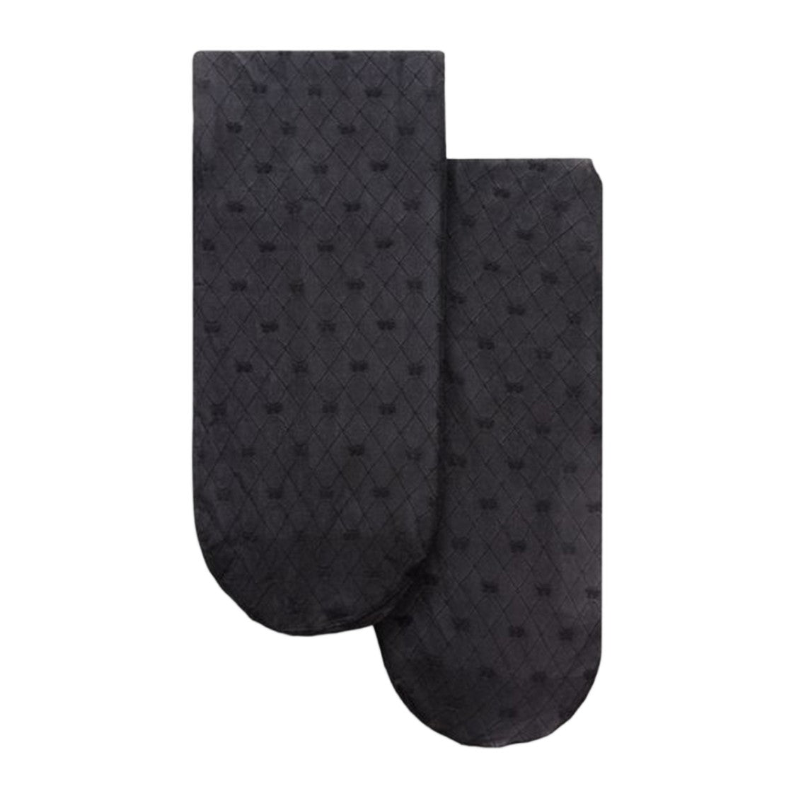 Tom Ford Semi-Sheer Ankle Socks With Diamond Pattern And Heart Motifs