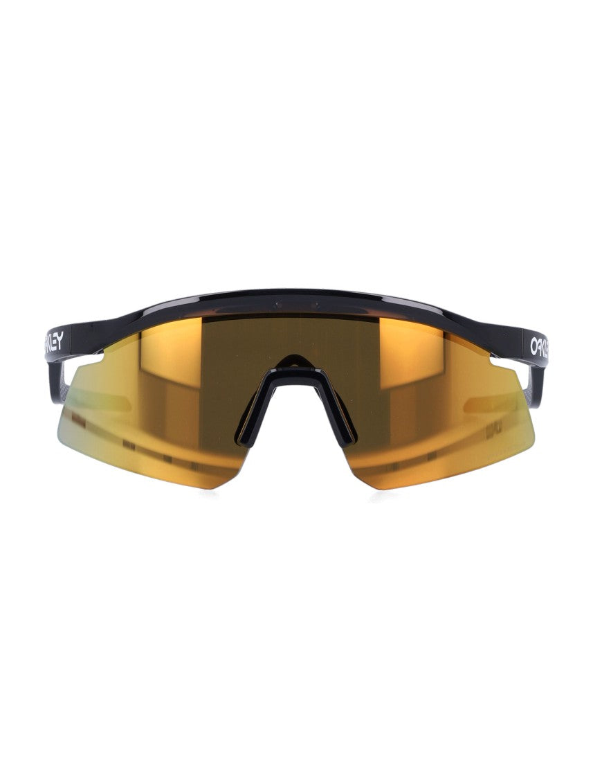 Oakley Hydra Wraparound Black Sunglasses