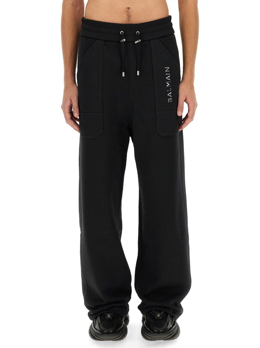 Balmain Relaxed Fit Jogging Pants