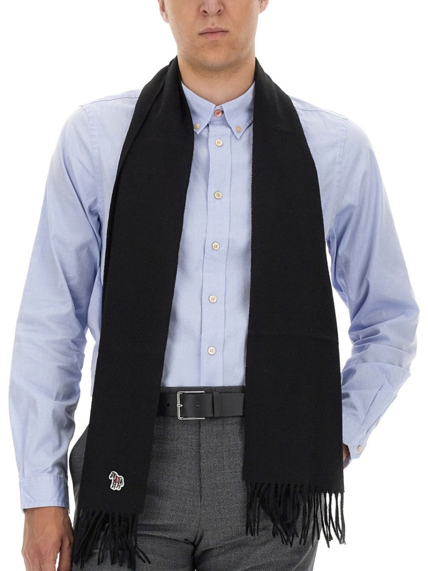 Ps Paul Smith Regular Fit Shirt With Classic Collar And Zebra Logo