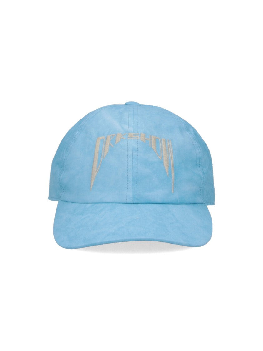 Drkshdw By Rick Owens "Hollywood" Denim Baseball Hat – Light Blue