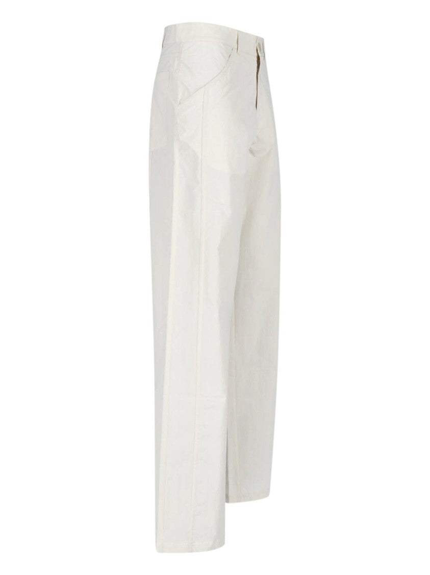 Paloma Wool Wide-Leg Trousers With High Waist And Clean Design