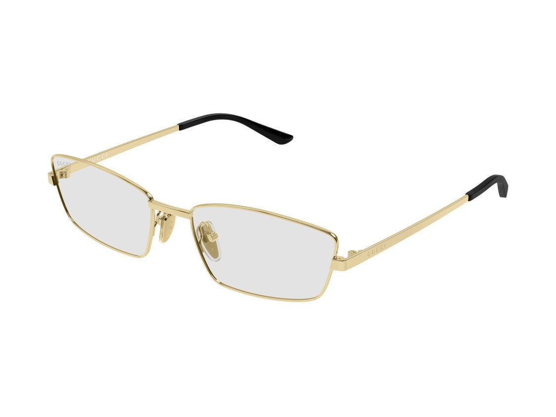 Gucci Gold Gg2177s Square Metal Sunglasses