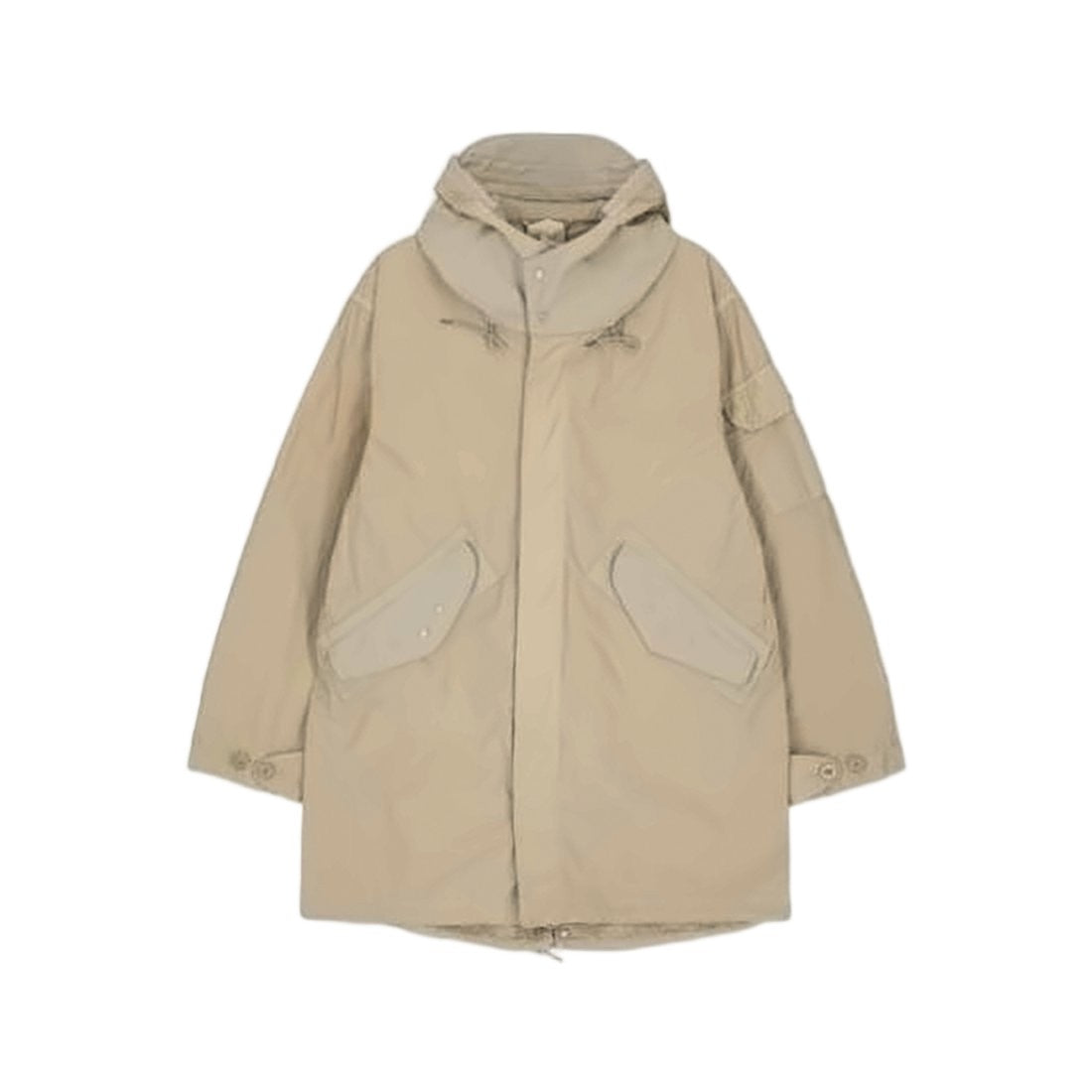 Totême Relaxed Fit Hooded Trench Coat