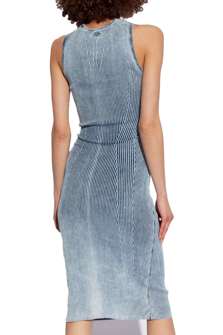 Diesel Denim Crepe Midi Dress