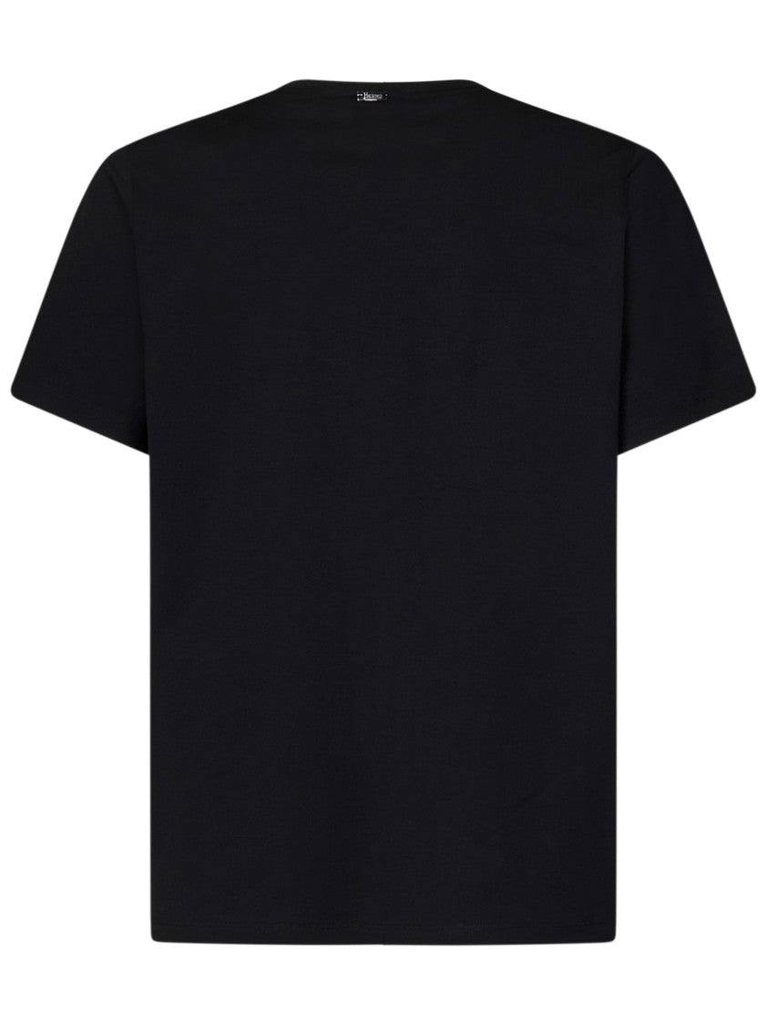 Herno Black T-Shirt And Polo Combination