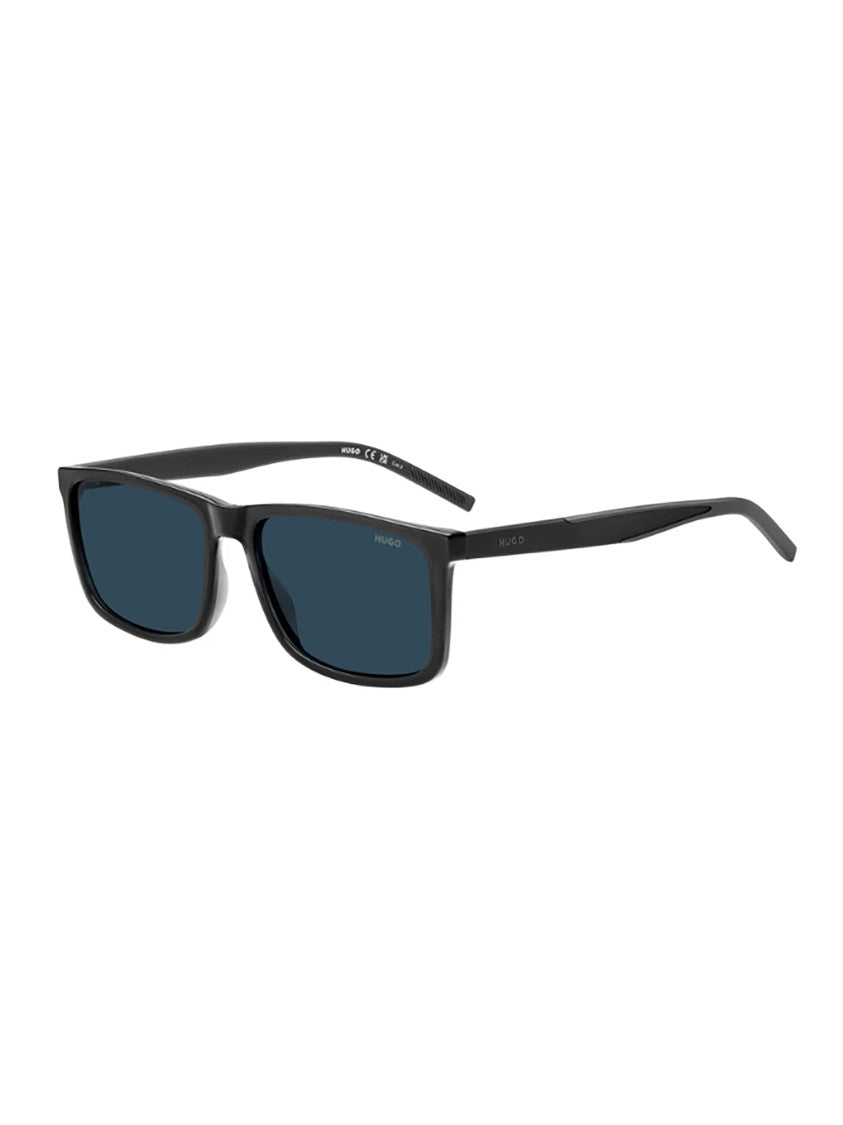 Hugo Boss Bold Rectangular Frame Sunglasses With Tapered Arms