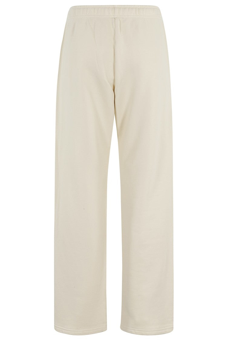 Autry Cream Cotton Jogger Pants With Embroidered Logo
