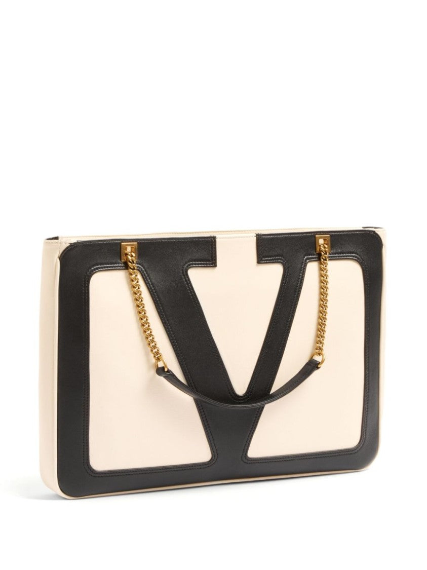 Valentino Garavani Medium Viva Superstar Leather Tote Bag