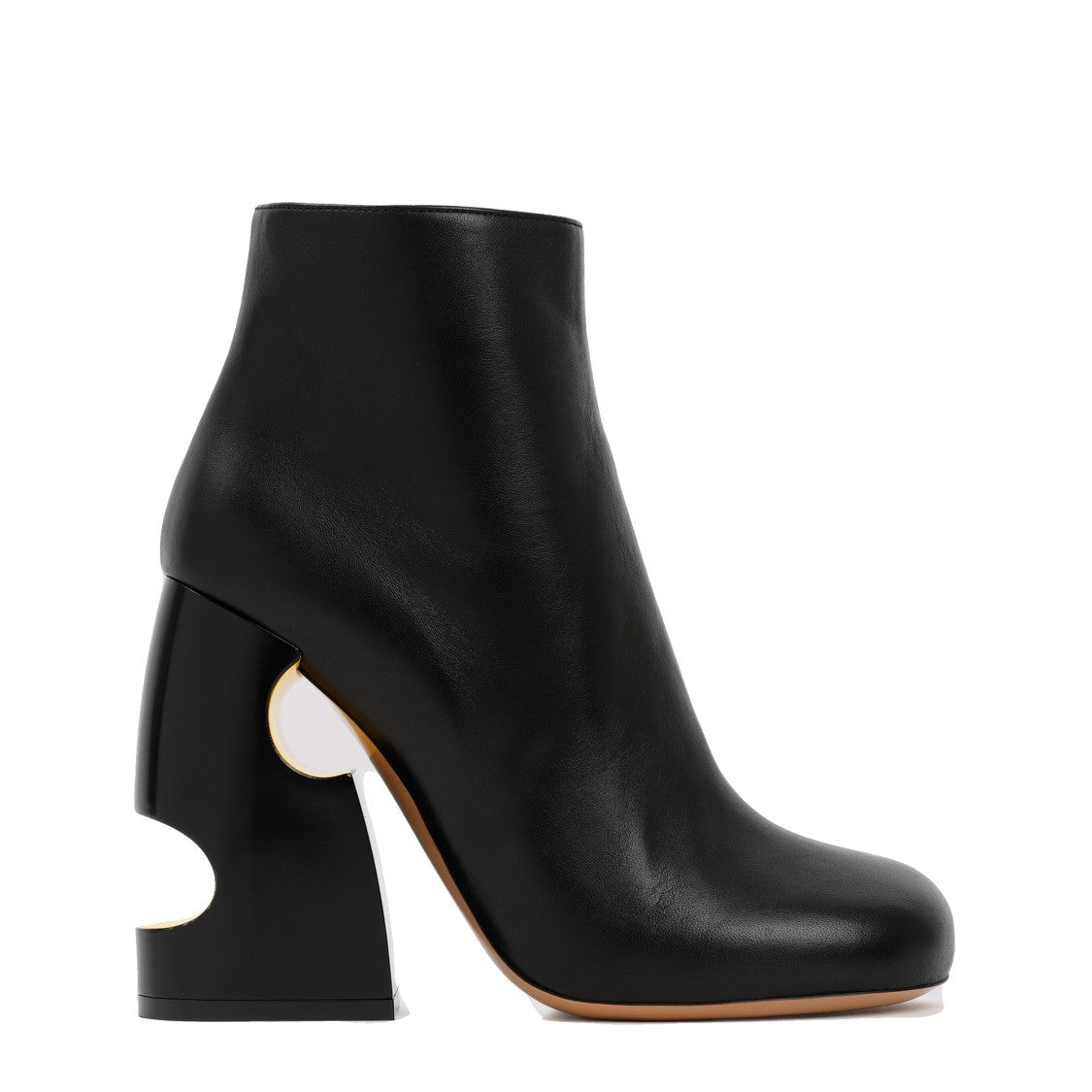 Off-White Black Pop Bulky Nappa Ankle Boot