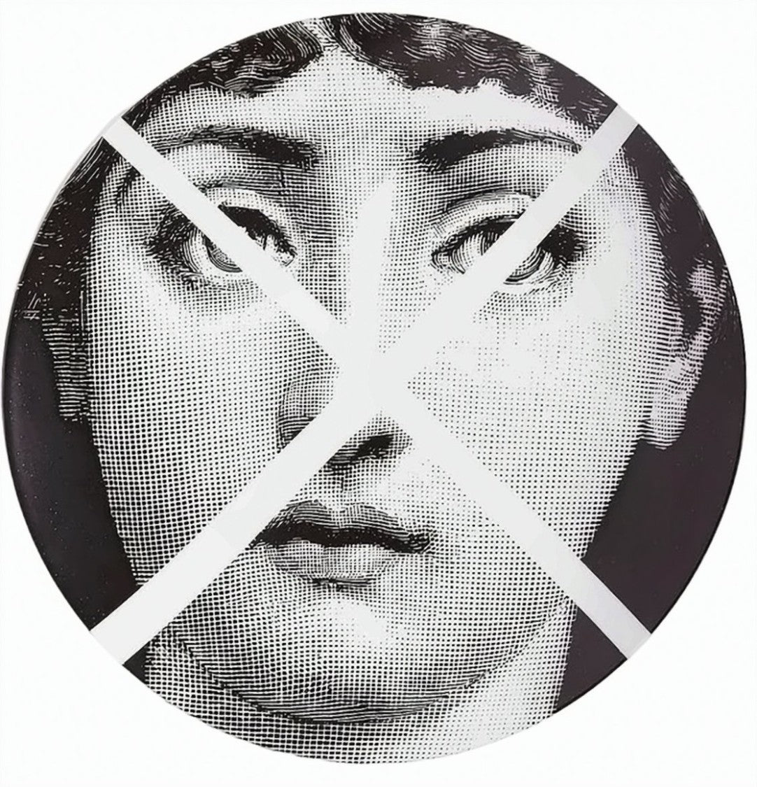 Fornasetti Tema E Variazioni Porcelain Plate