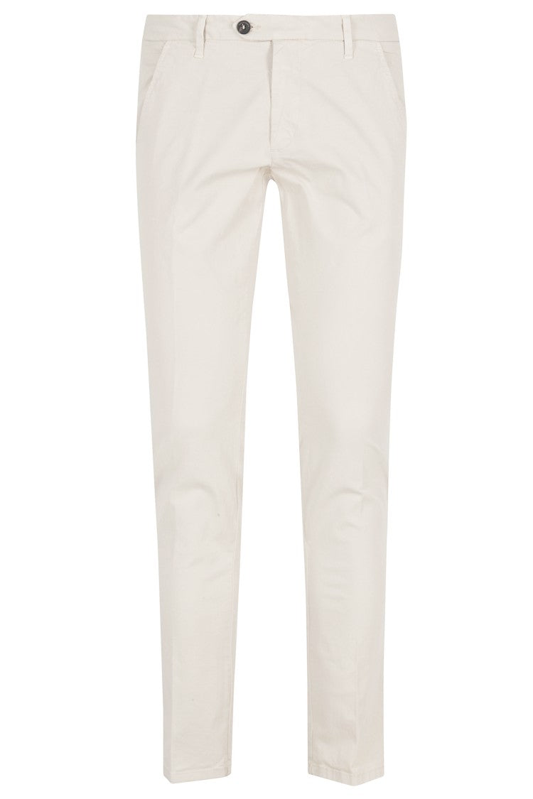 Roy Roger's Mastic New Lola Side American Buttoned Cotton-Blend Trousers