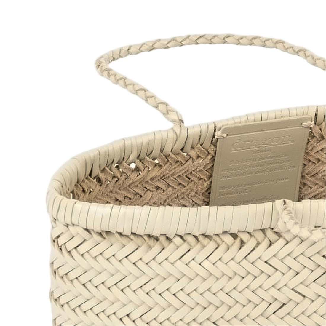 Dragon Diffusion Woven Buffalo Leather Mini Tote Bag