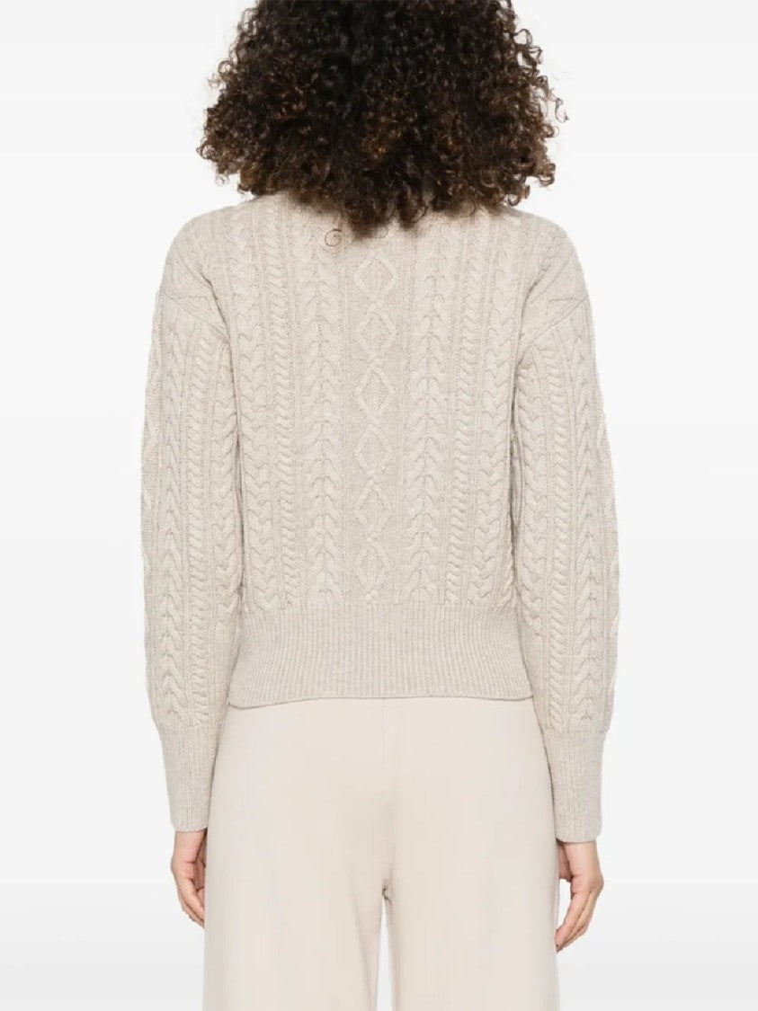 Max Mara Miranda Cable Knit Sweater