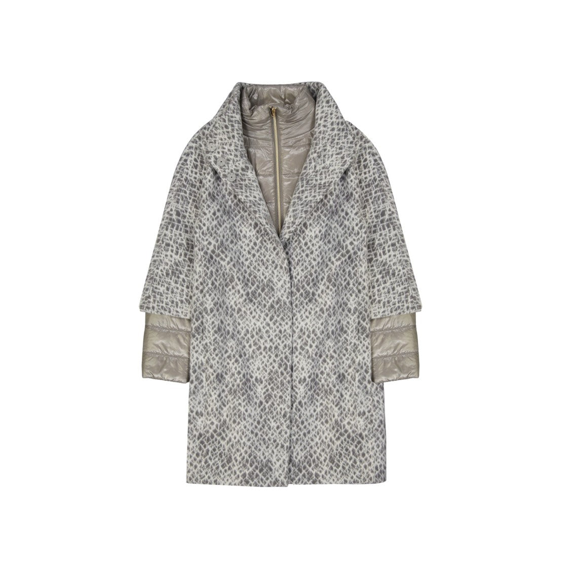 Herno Cashmere Blend Padded Coat