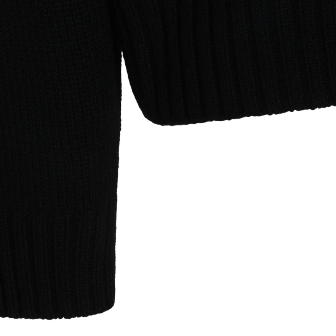 Lisa Yang Ribbed Turtleneck Sweater With Cropped Silhouette