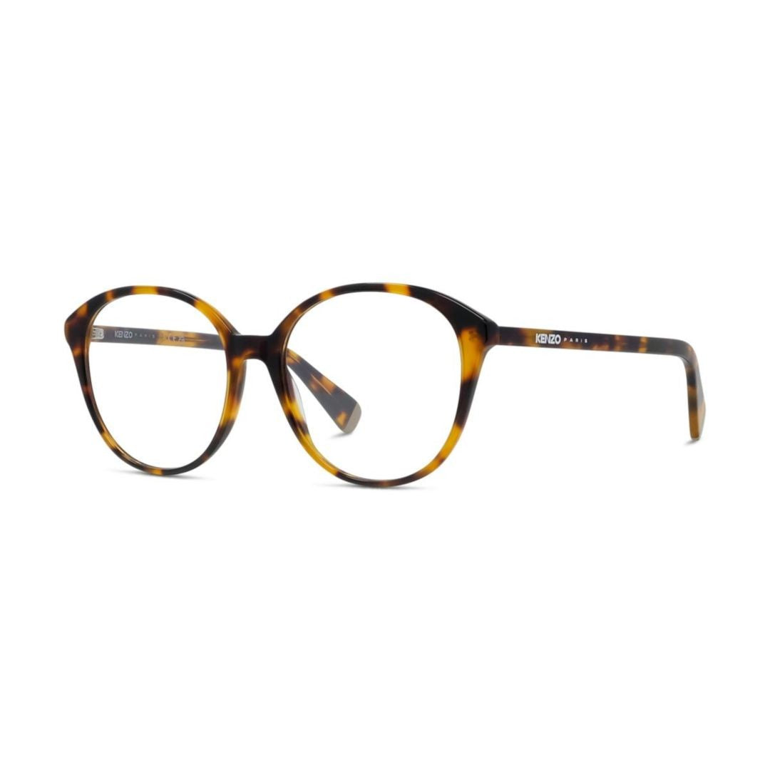 Kenzo Kz50234i Classic Tortoiseshell Round Frame Eyeglasses